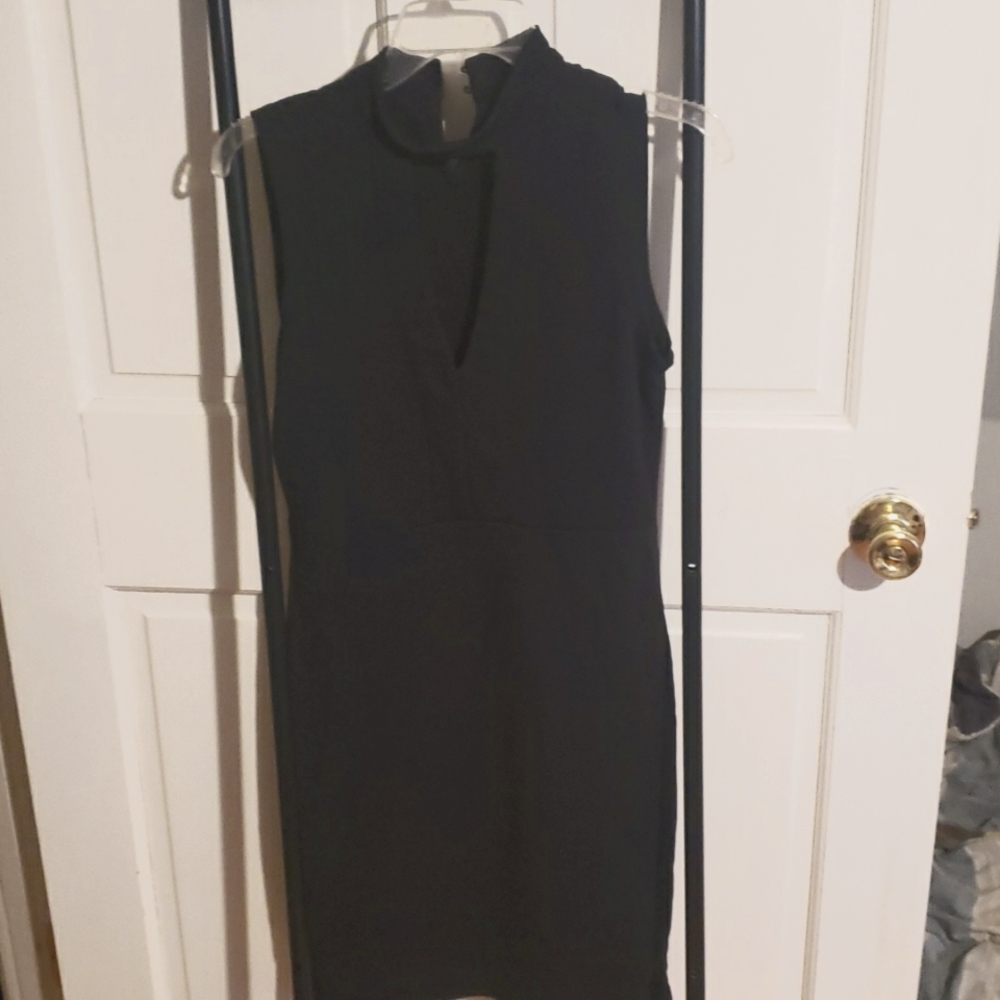 black dress